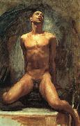John Singer Sargent, Nude Study of Thomas E McKeller